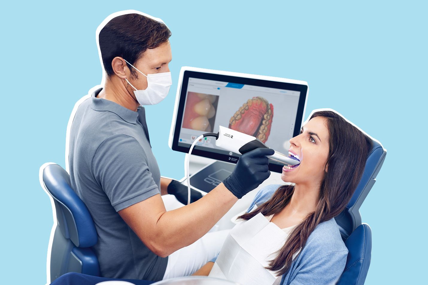 3D scanning to address teeth misalignment