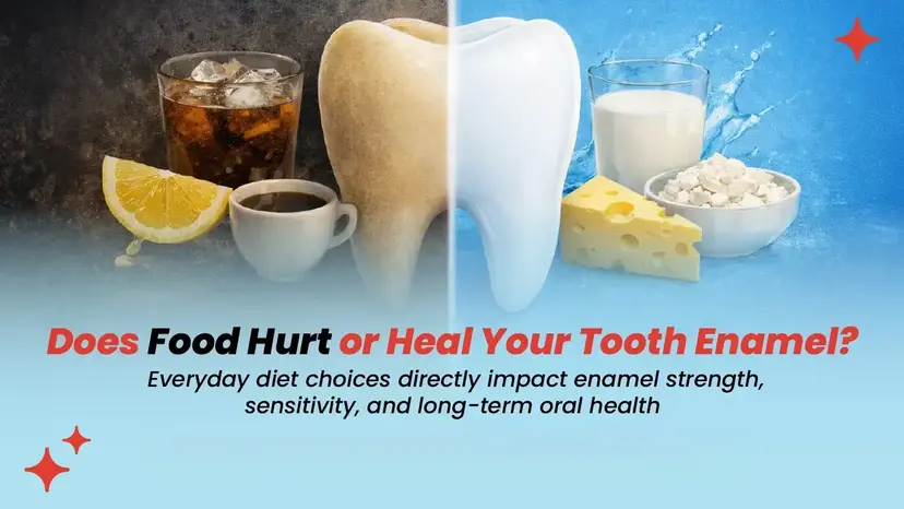 Foods That Harm or Help Tooth Enamel | Toothsi