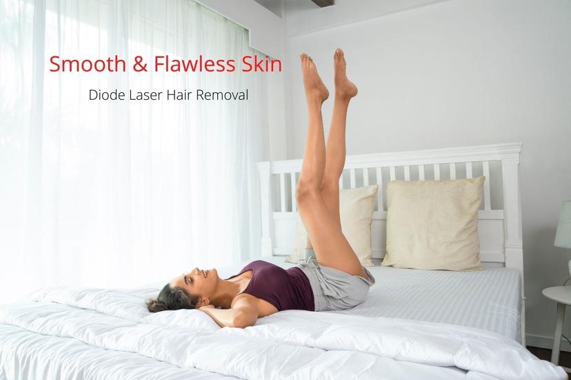 Get Flawless Smooth Skin Using Latest Laser Hair Removal Technology!