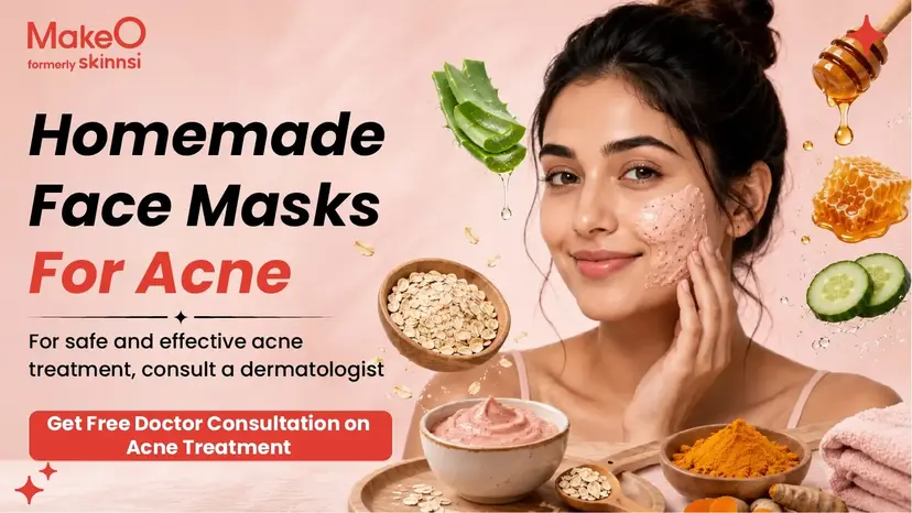 Homemade Face Masks for Acne: Natural DIY Recipes for Clear & Glowing Skin