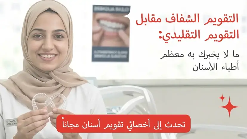 التقويم الشفاف مقابل التقويم التقليدي: ما لا يخبرك به معظم أطباء الأسنان | مايكو